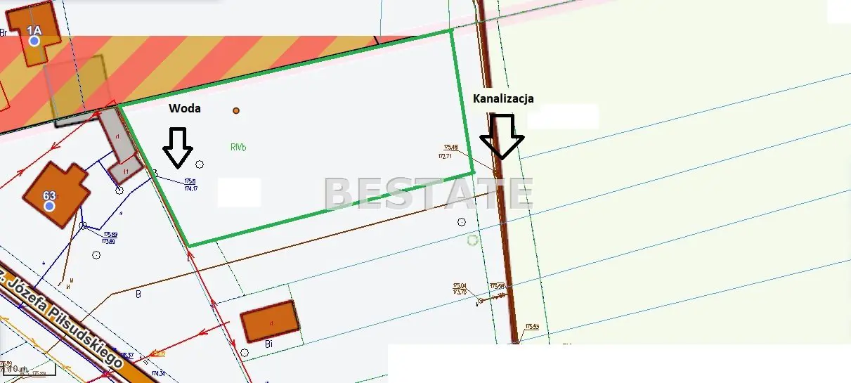 Działka budowlana w mieście, spokojna okolica