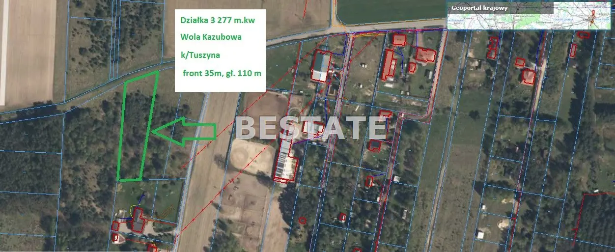 Działka do zabudowy mieszkaniowej lub letniskowej