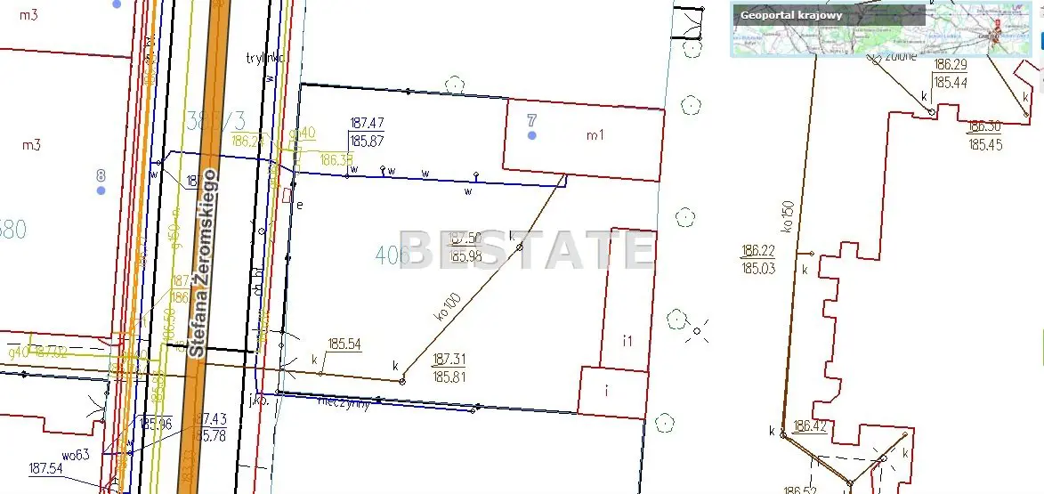 Działka budowlano-usługowa w centrum miasta