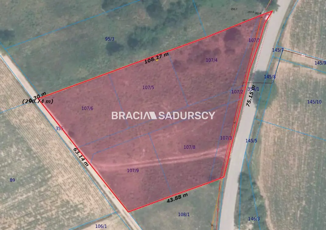 Działka na sprzedaż, Maciejowice