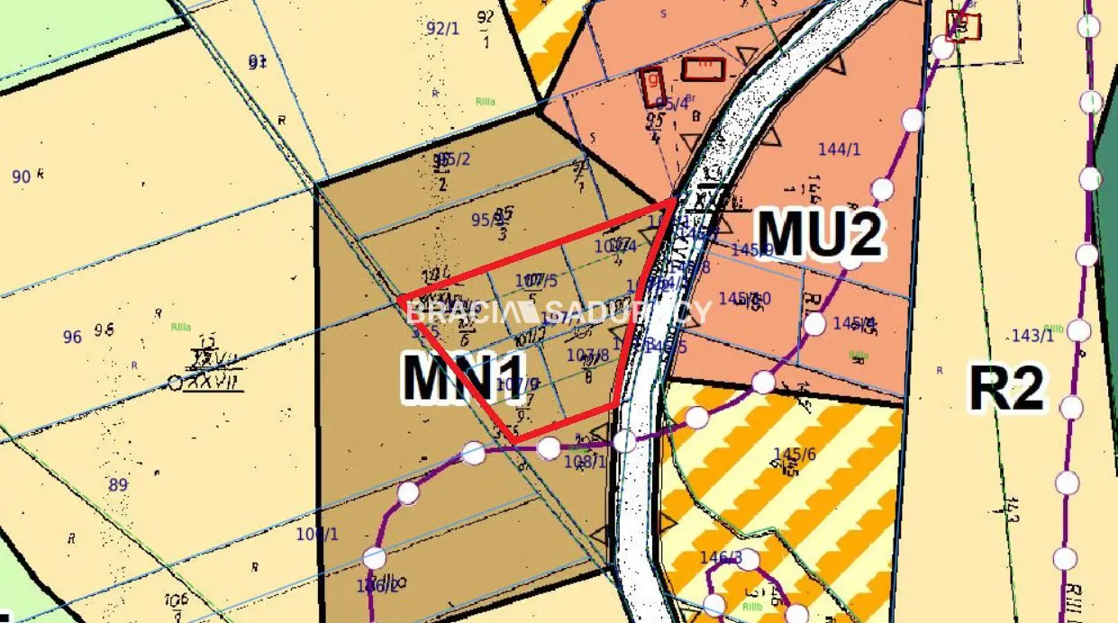 Działka na sprzedaż, Maciejowice