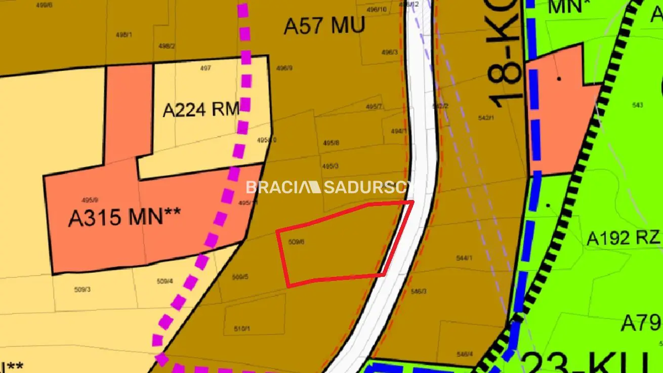 Działka na sprzedaż, Gnojnik