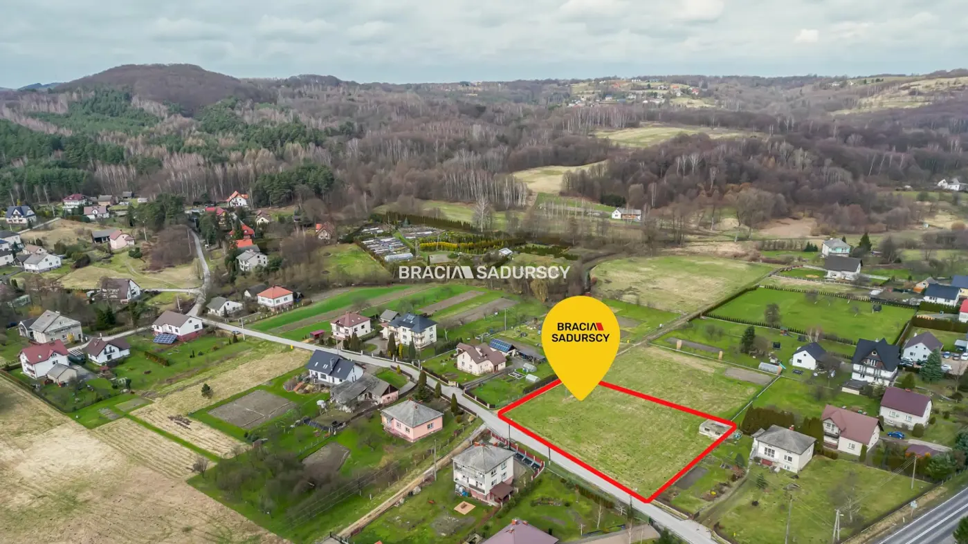 Działka budowlana 24 ar. Wygięzłów gm. Babice