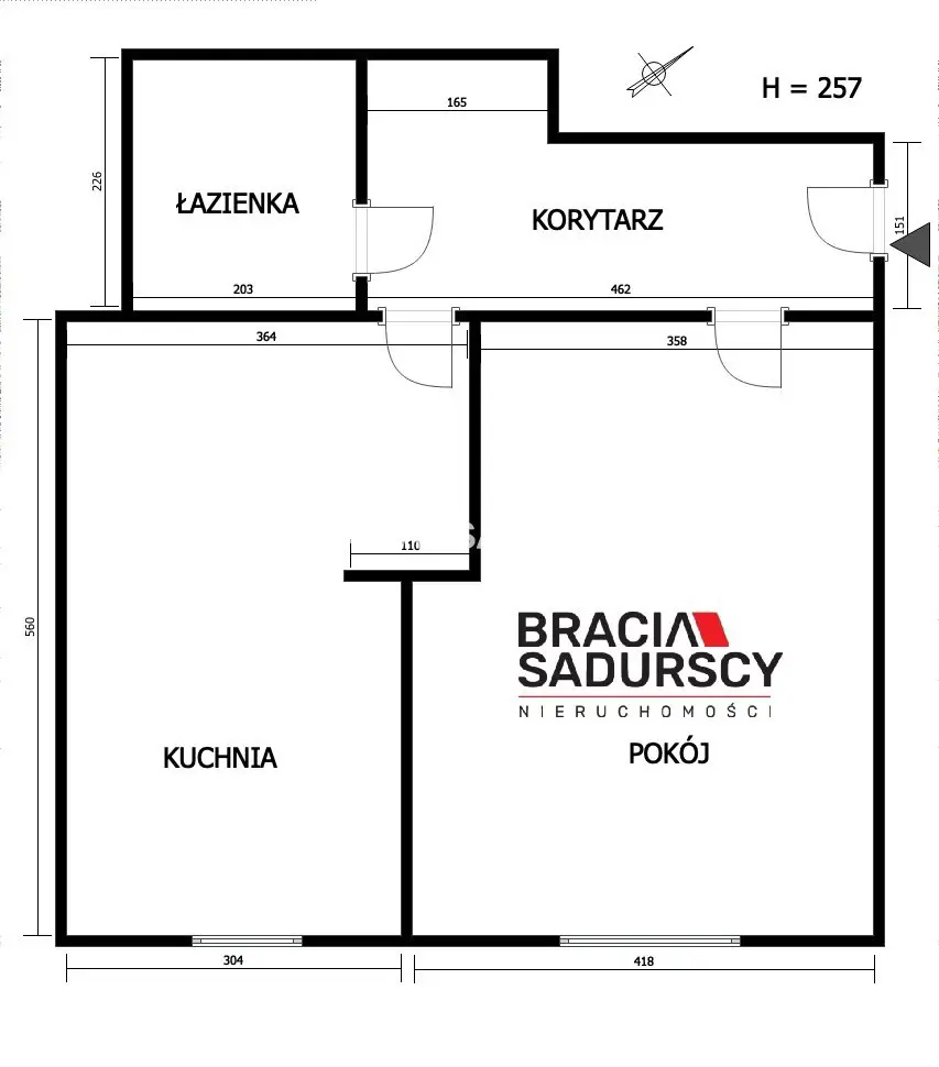 Mieszkanie na sprzedaż, kawalerka, 50,14m2, Kraków, Krasińskiego