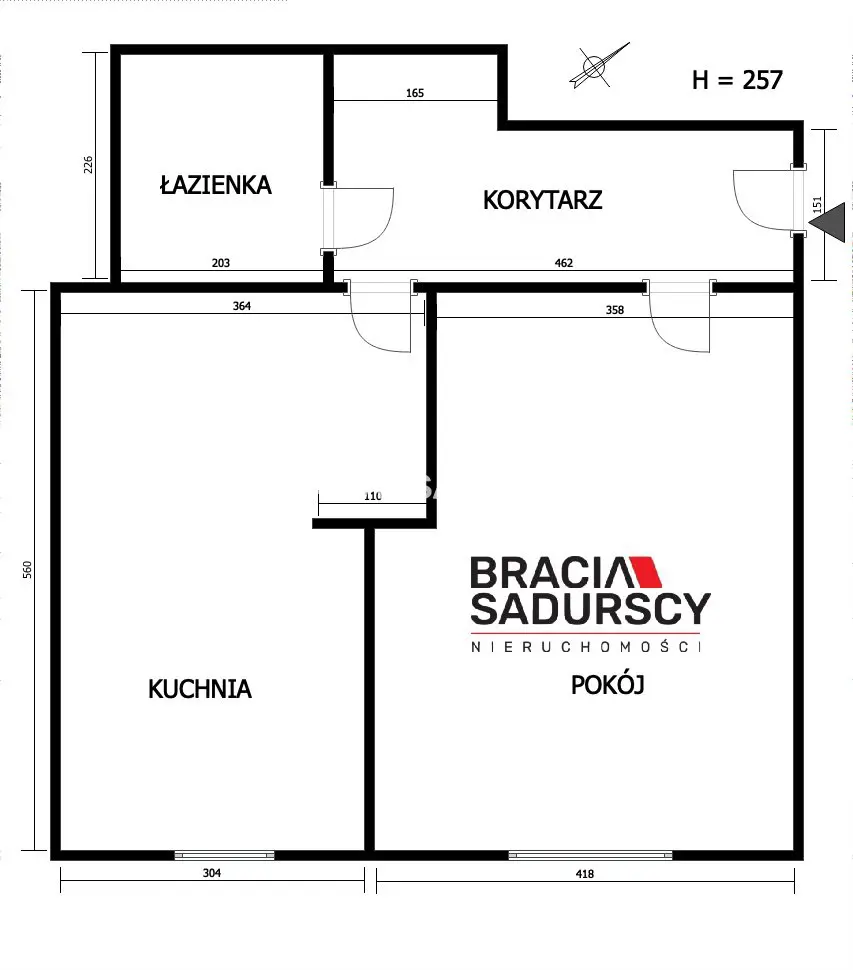 Mieszkanie na sprzedaż, kawalerka, 50,14m2, Kraków, Krasińskiego