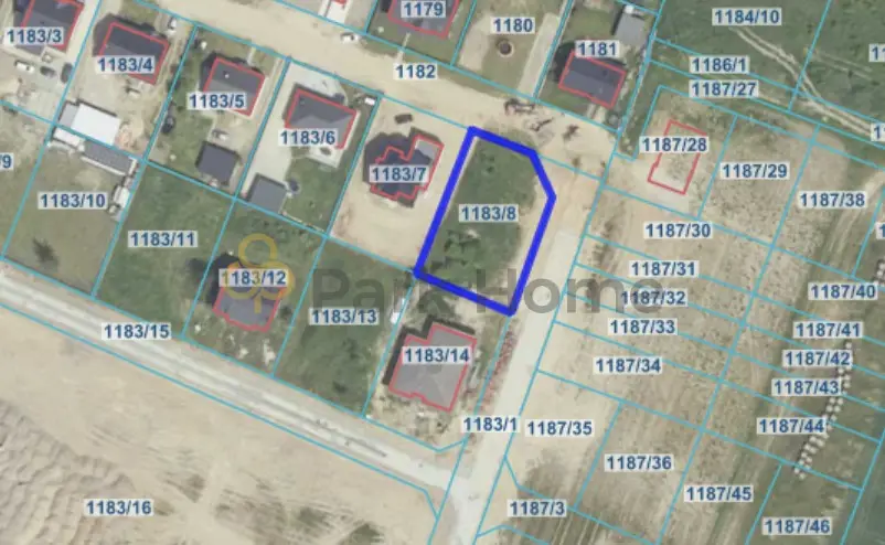 Działka 836 m² na sprzedaż - Krzywiń