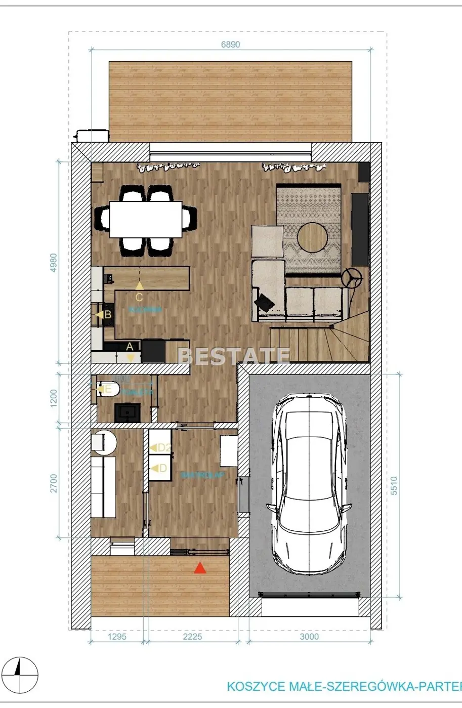 Szeregówki Koszyce Małe