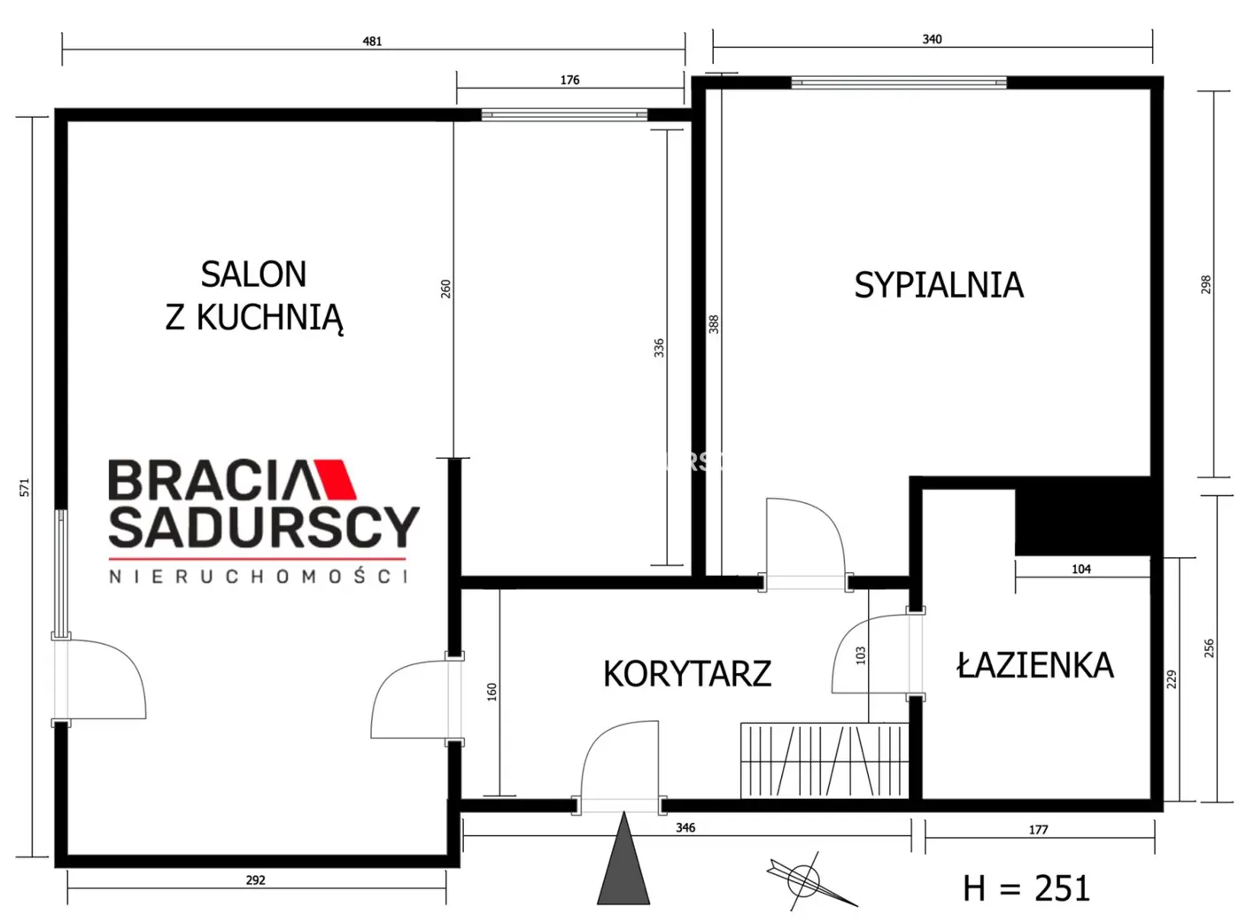 2pok mieszkanie z garazem i piwnicą na Okulickiego