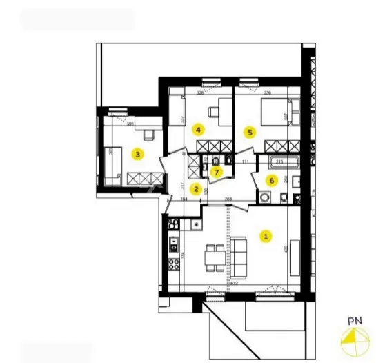 M4 ze słonecznym ogrodem w spokojnej okolicy