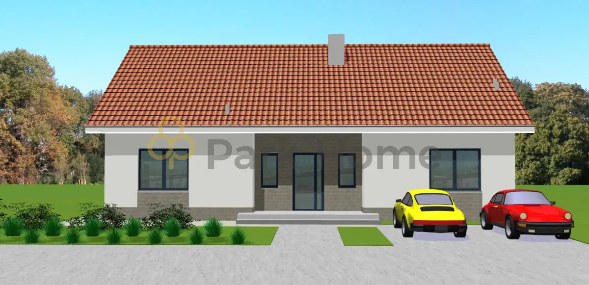 Parterowy, wolnostojący dom blisko lasu