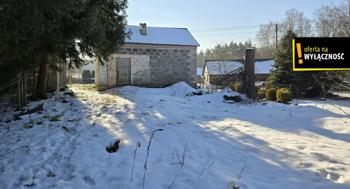 Domek w Drugni z działką 26 arów