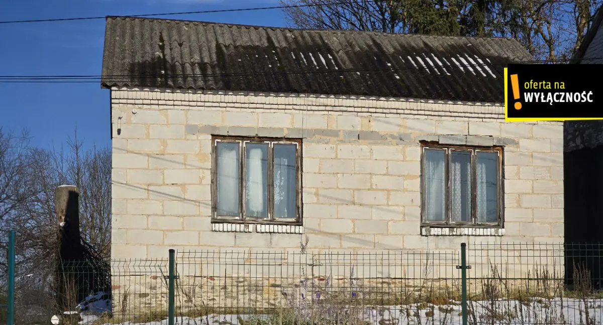 Domek w Drugni z działką 26 arów