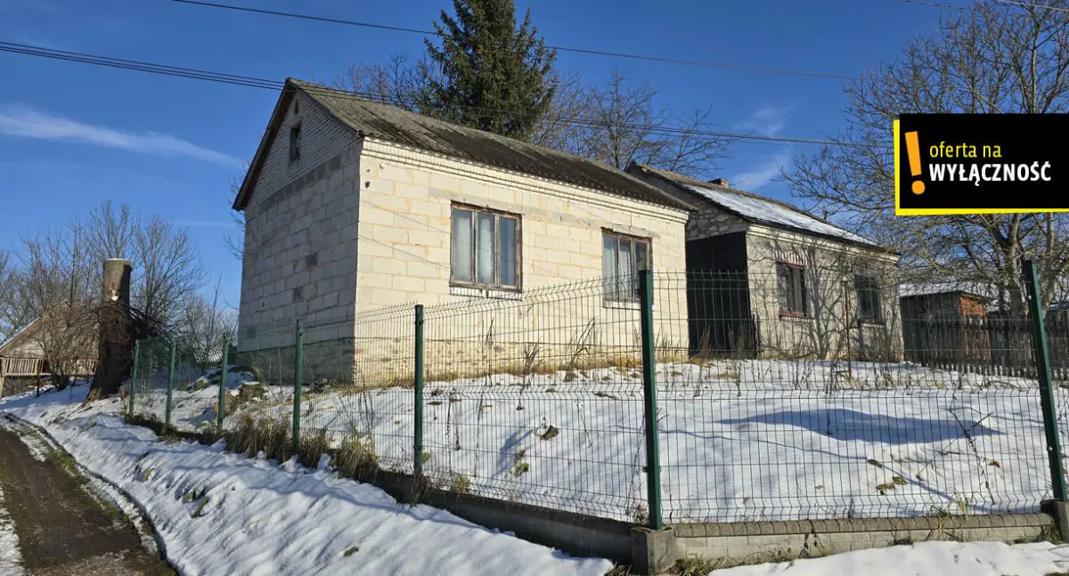 Domek w Drugni z działką 26 arów