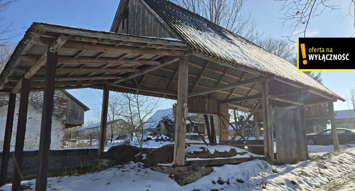 Domek w Drugni z działką 26 arów