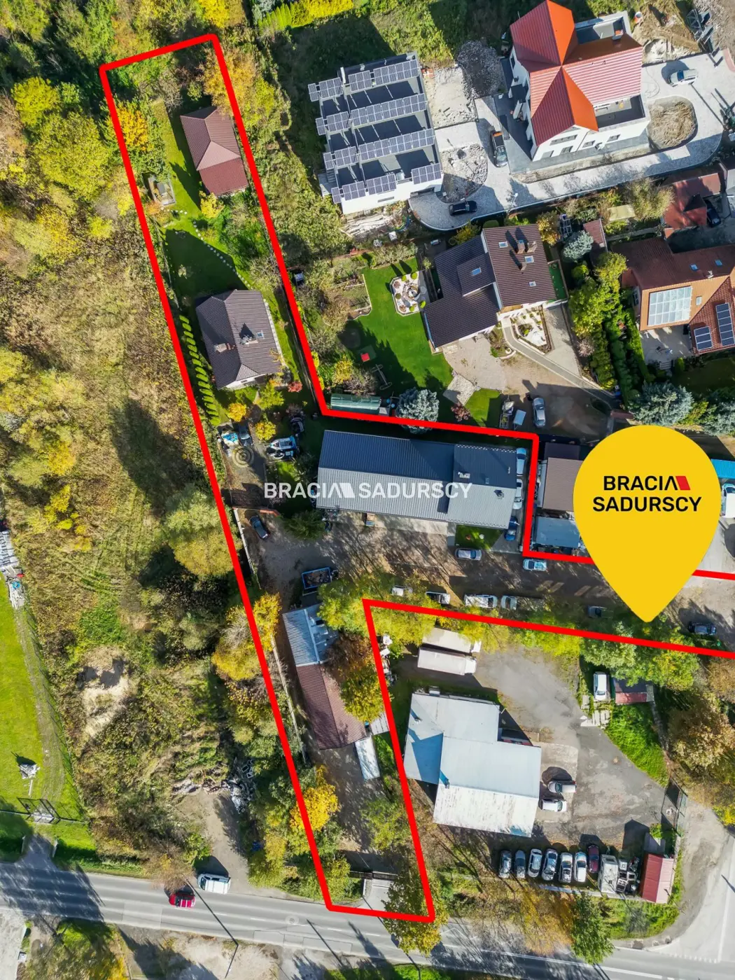 Nieruchomość inwestycyjna-dwie hale dom