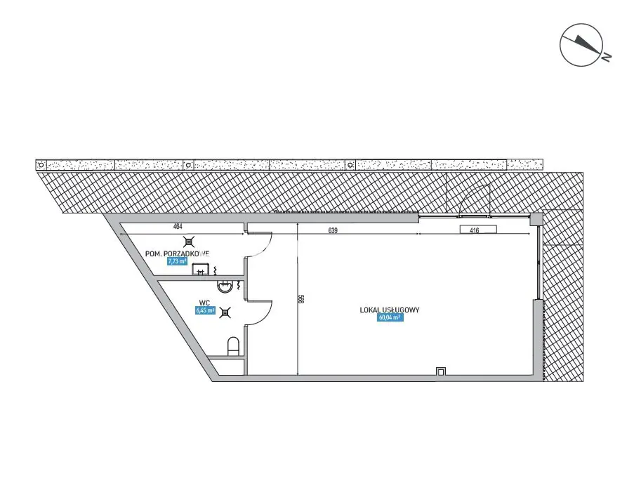 Lokal handlowo-usługowy z witryną|bez prowizji