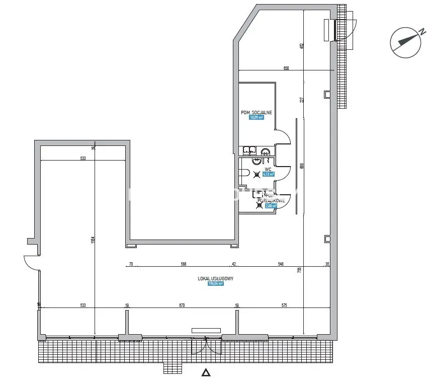 Lokal handlowo-usługowy z witryną|bez prowizji