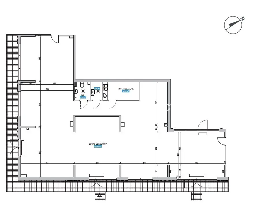 Lokal handlowo-usługowy z witryną|bez prowizji