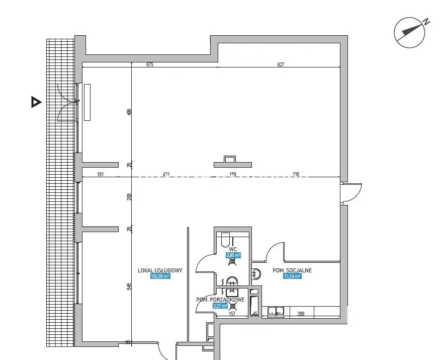 Lokal handlowo-usługowy z witryną|bez prowizji