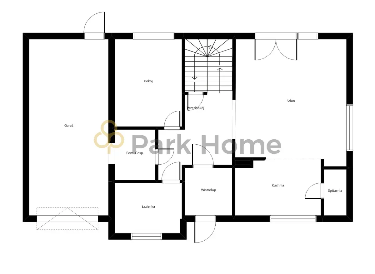 Dom w pięknej okolicy