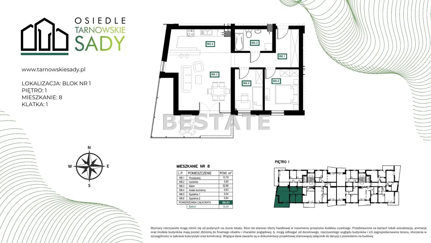 Nowe osiedle - Tarnowskie Sady