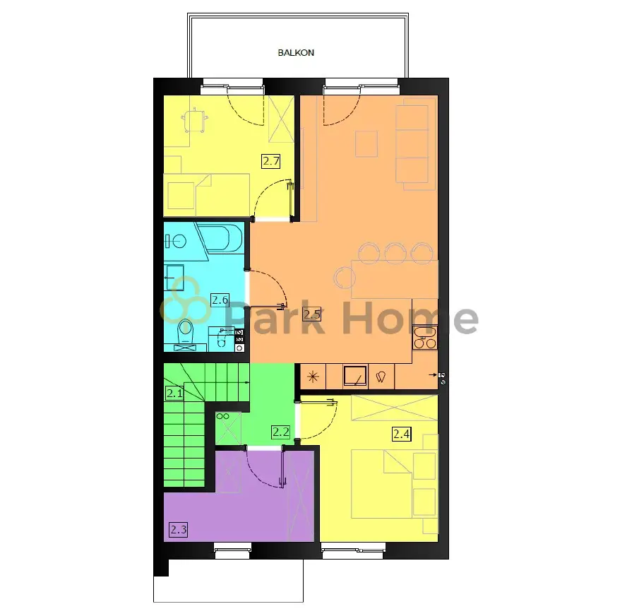 Mieszkanie, 3 pokoje 62 m² na sprzedaż - Świebodzin