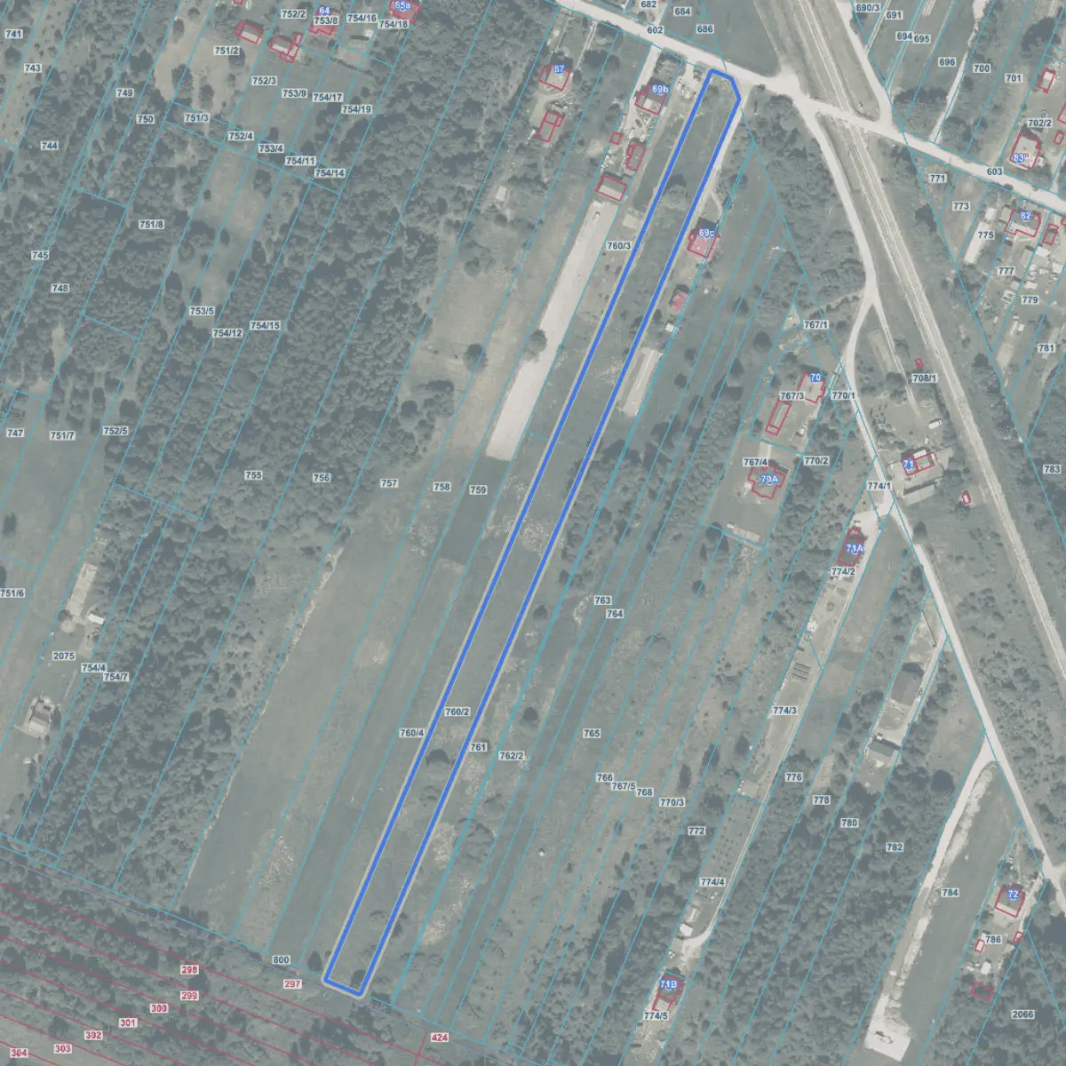 Atrakcyjna działka rolno-budowlana Tumlin W. –7422 m², MPZP, Media, Komunikacja