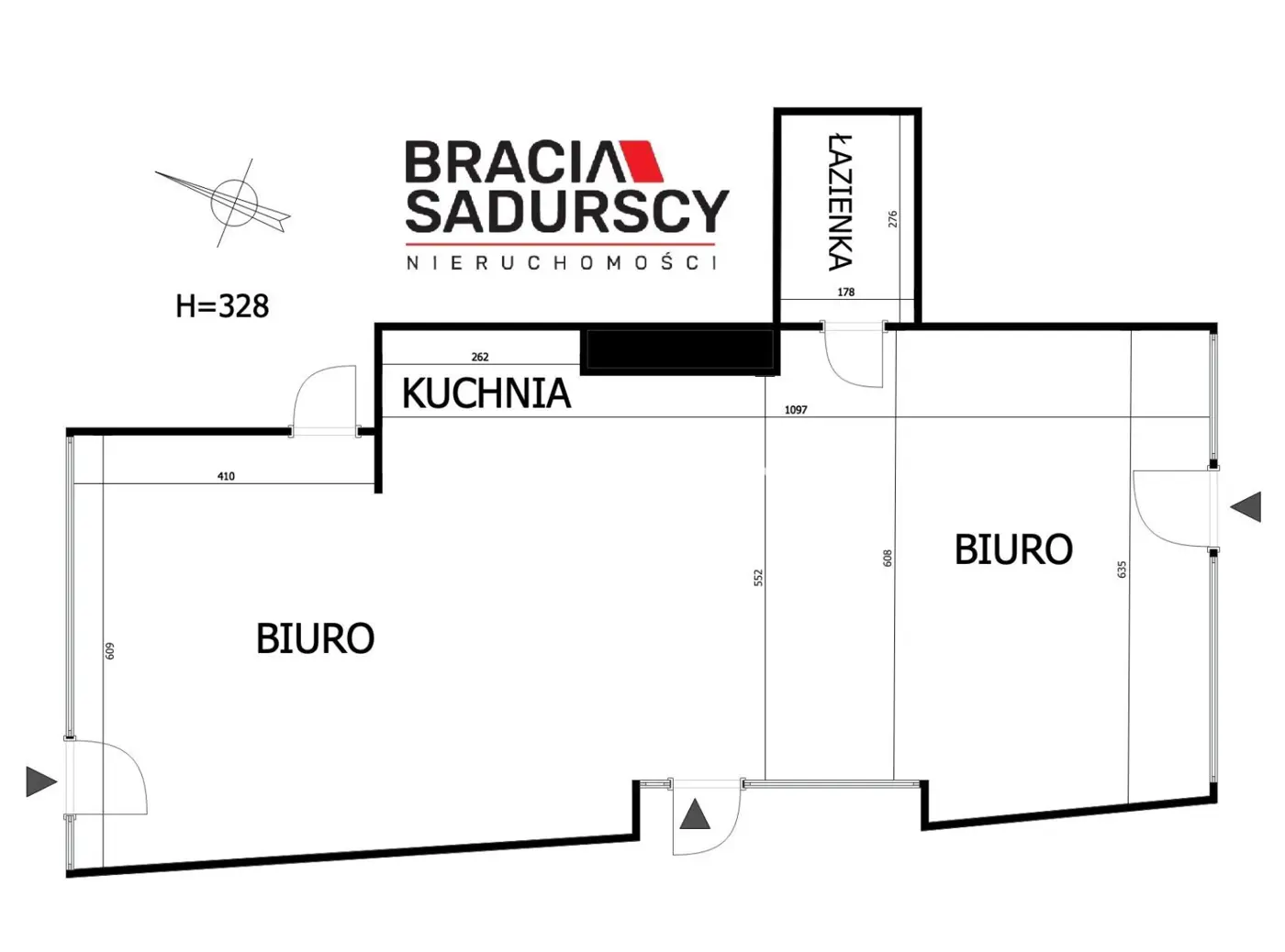 Lokal handlowy/biurowy 100m2/ parter/ul.Piastowska