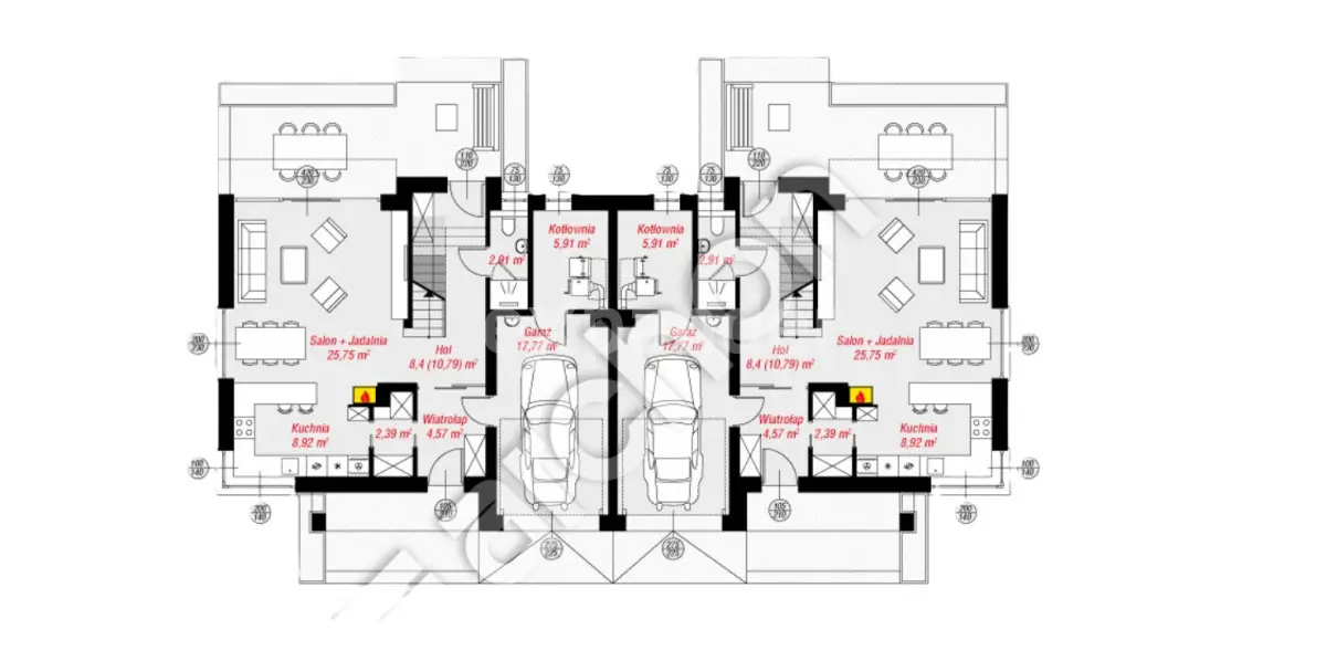 Nowa inwestycja w Dominowie Bliźniak 156mkw