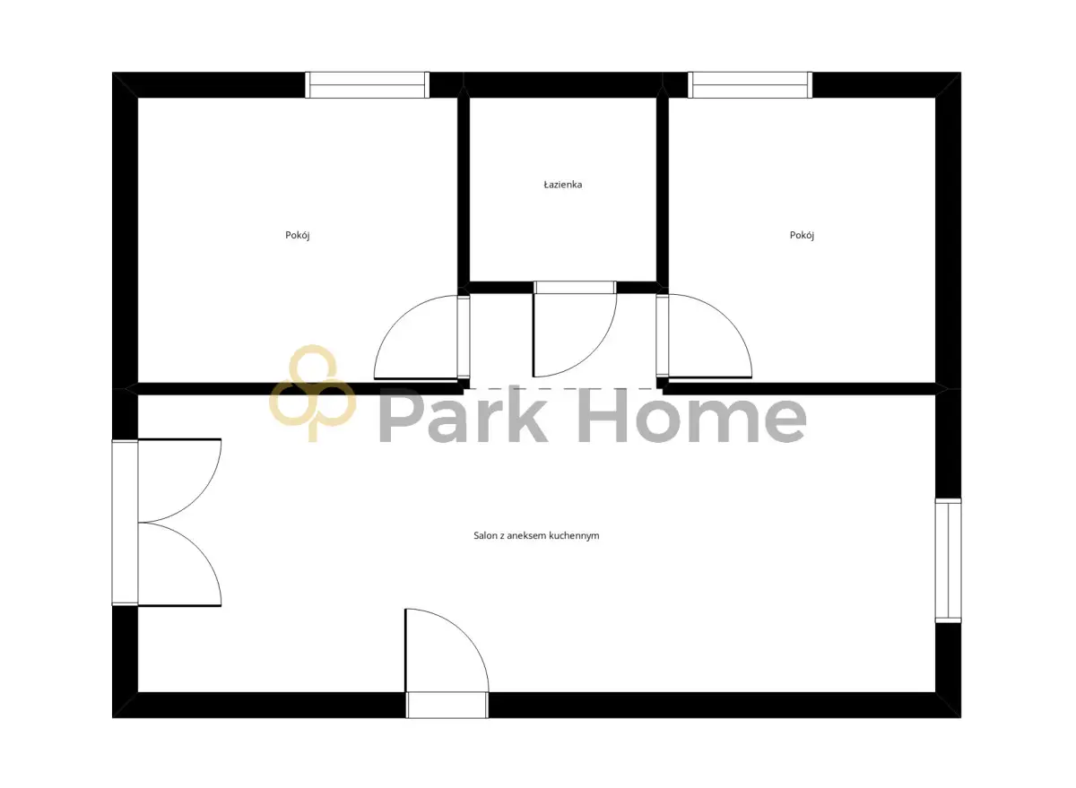 Działka z rozpoczętą budową domku letniskowego