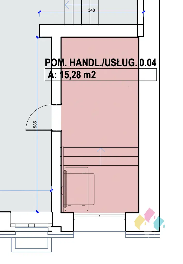 Lokal 15,28 m2 w prestiżowym budynku