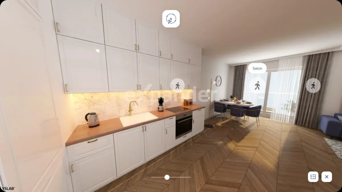 3 POKOJE 57,27 m2 JAR Z ANTRESOLĄ 2 BALKONY