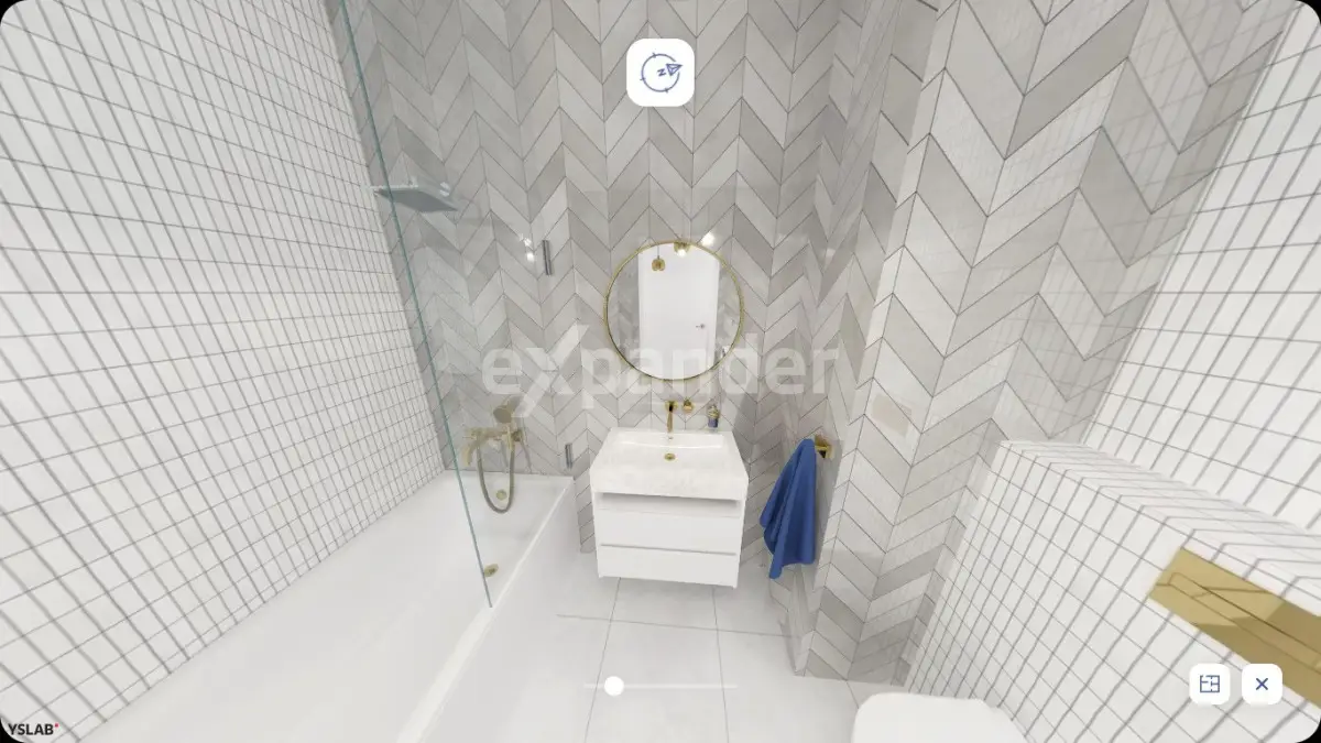 3 POKOJE 57,27 m2 JAR Z ANTRESOLĄ 2 BALKONY