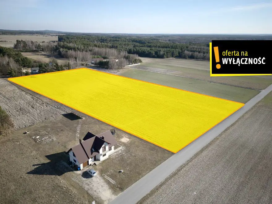 Działka budowlana ponad 1,5 Ha -Ludynia