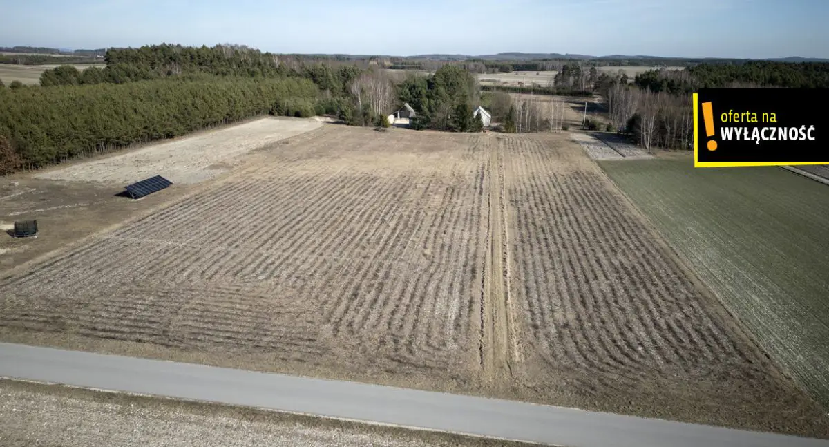 Działka budowlana ponad 1,5 Ha -Ludynia