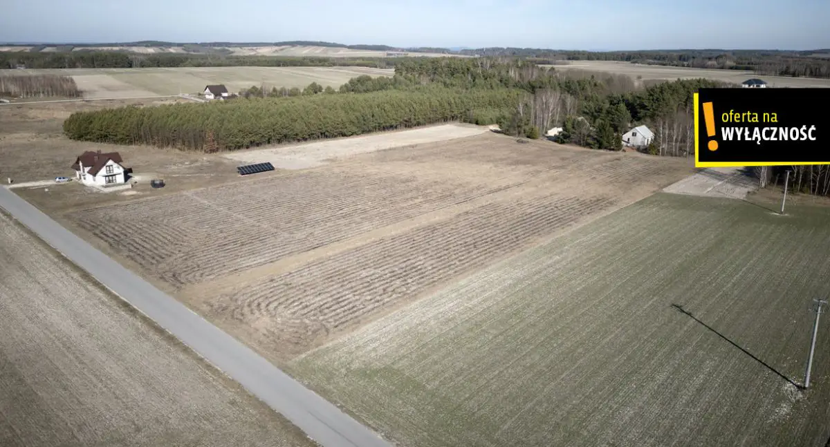 Działka budowlana ponad 1,5 Ha -Ludynia
