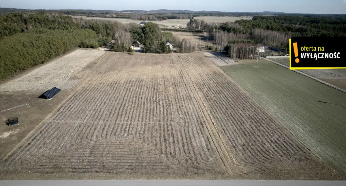 Działka 1417 m² w Ludyni – idealna pod budowę domu