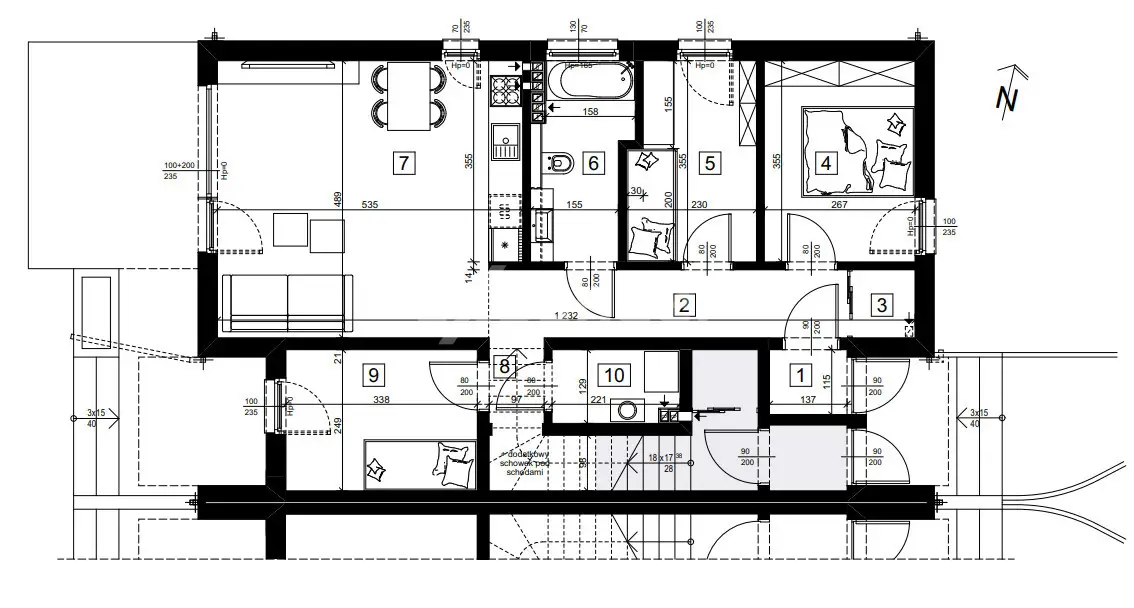Mieszkanie z ogromnym ogródkiem, zamknięte osiedle