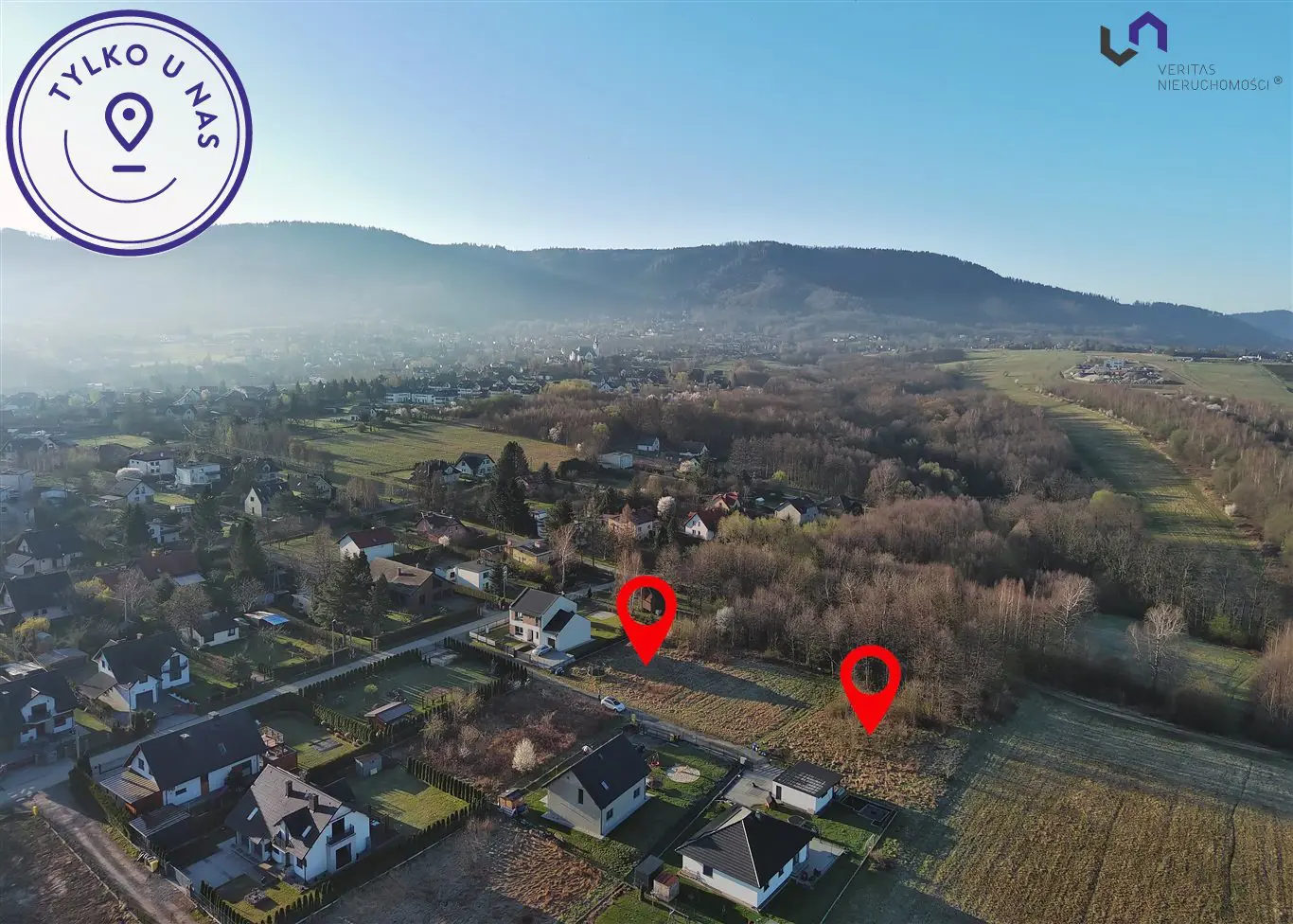 Działka budowlana – Bielsko-Biała, Lipnik