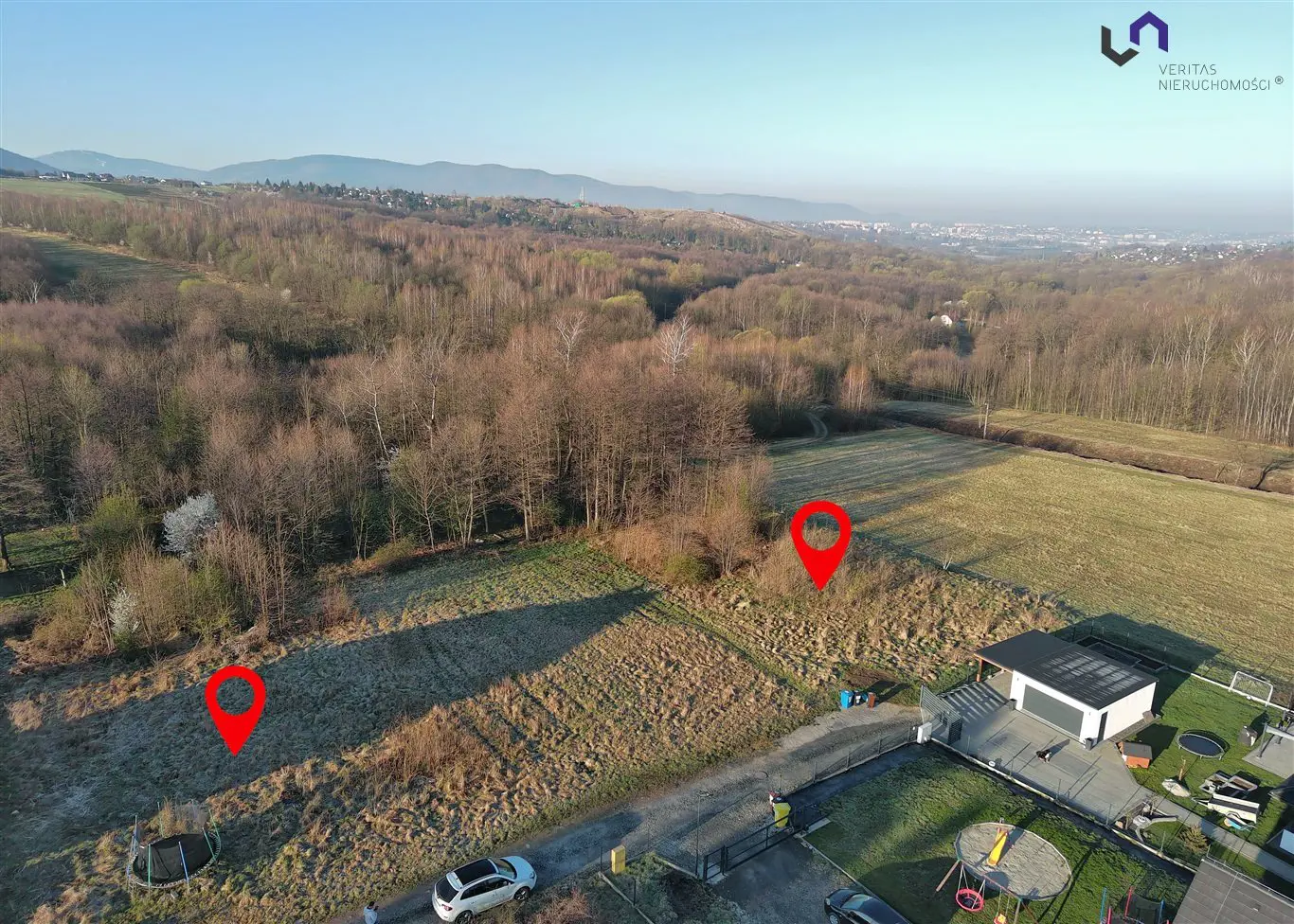 Działka budowlana – Bielsko-Biała, Lipnik