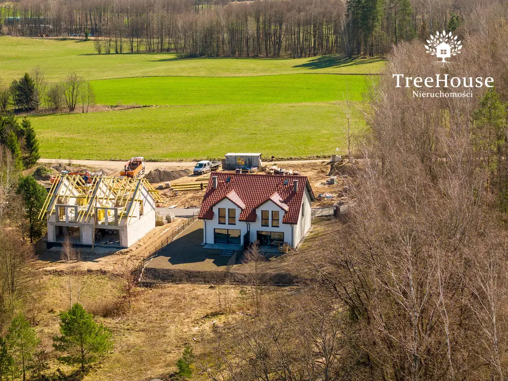 Dom przy lesie w pięknej okolicy Gutkowo