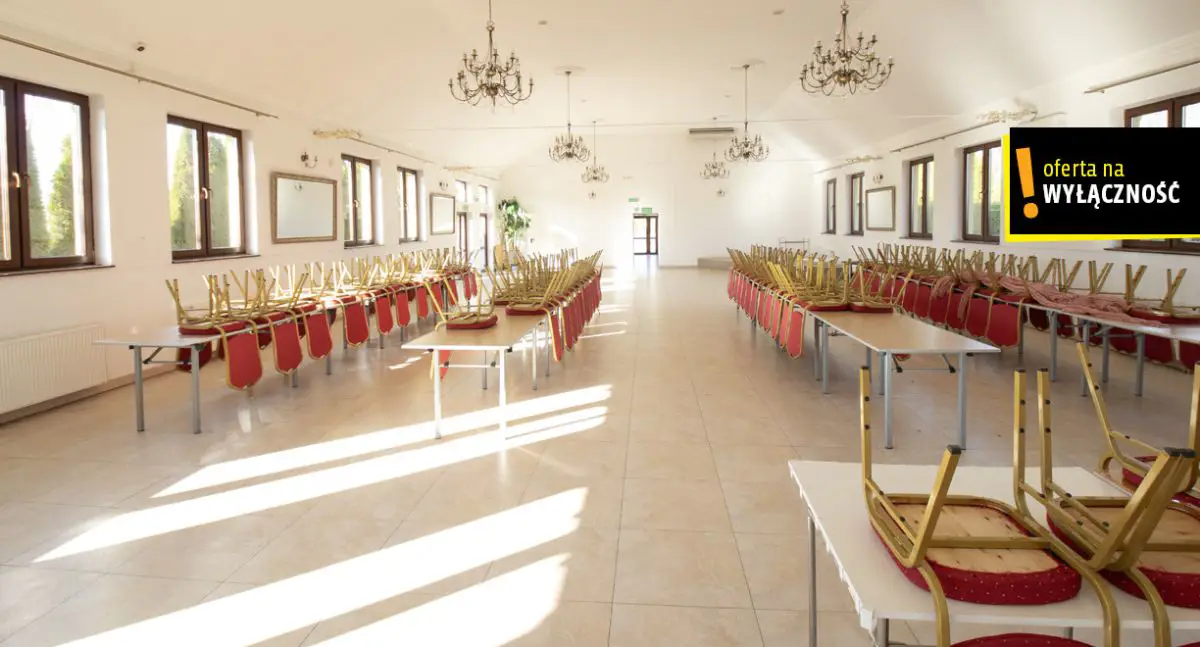 Gotowy do działalności dom weselny z cz. hotelową