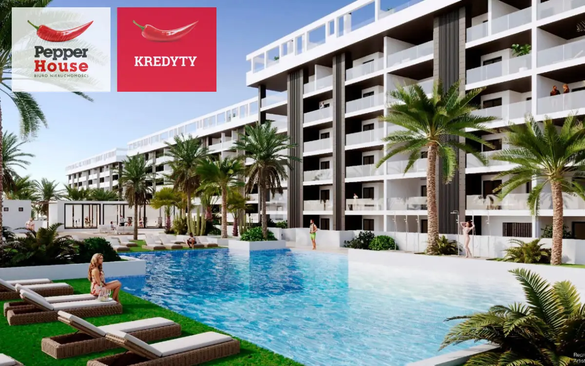 Apartament w pierwszej lini od morza w Hiszpanii