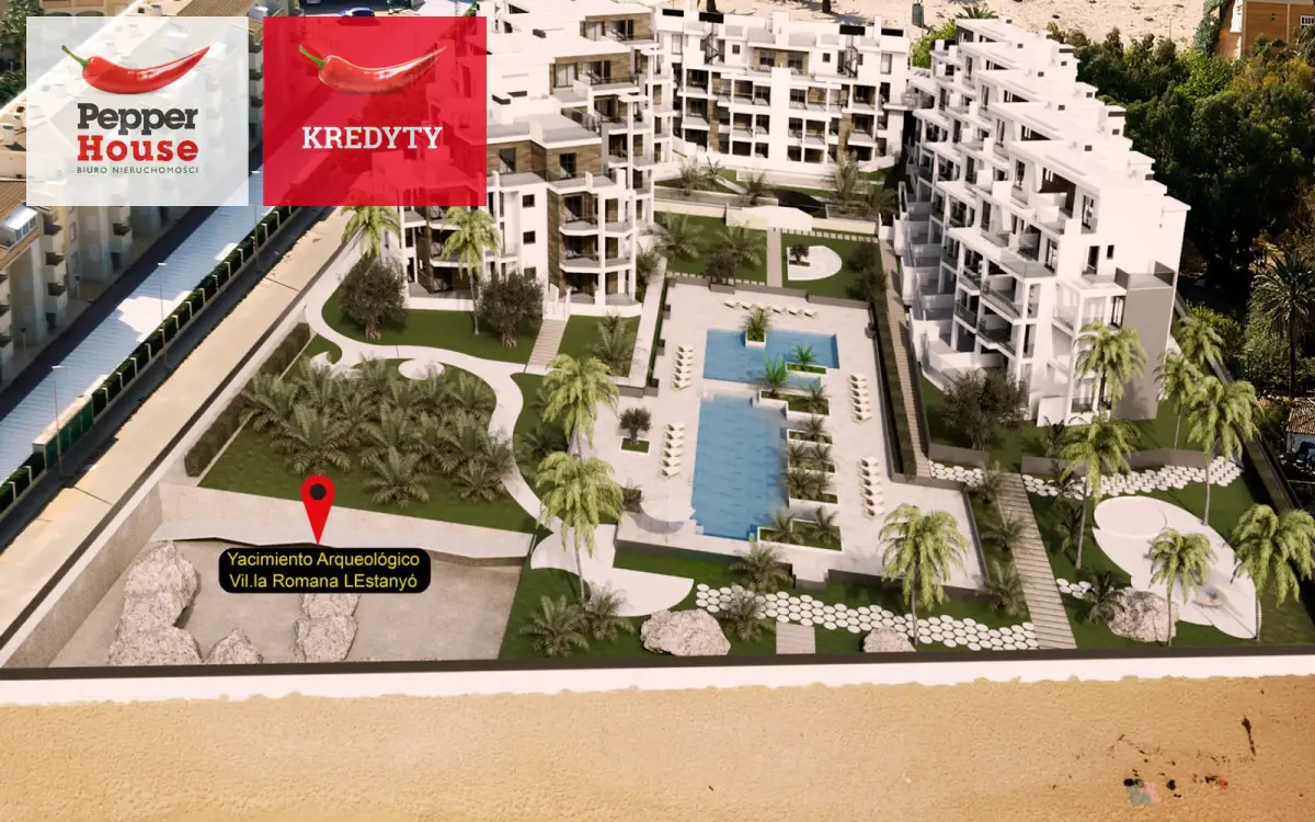 Mieszkanie nad samym morzem w Denii / Hiszpania