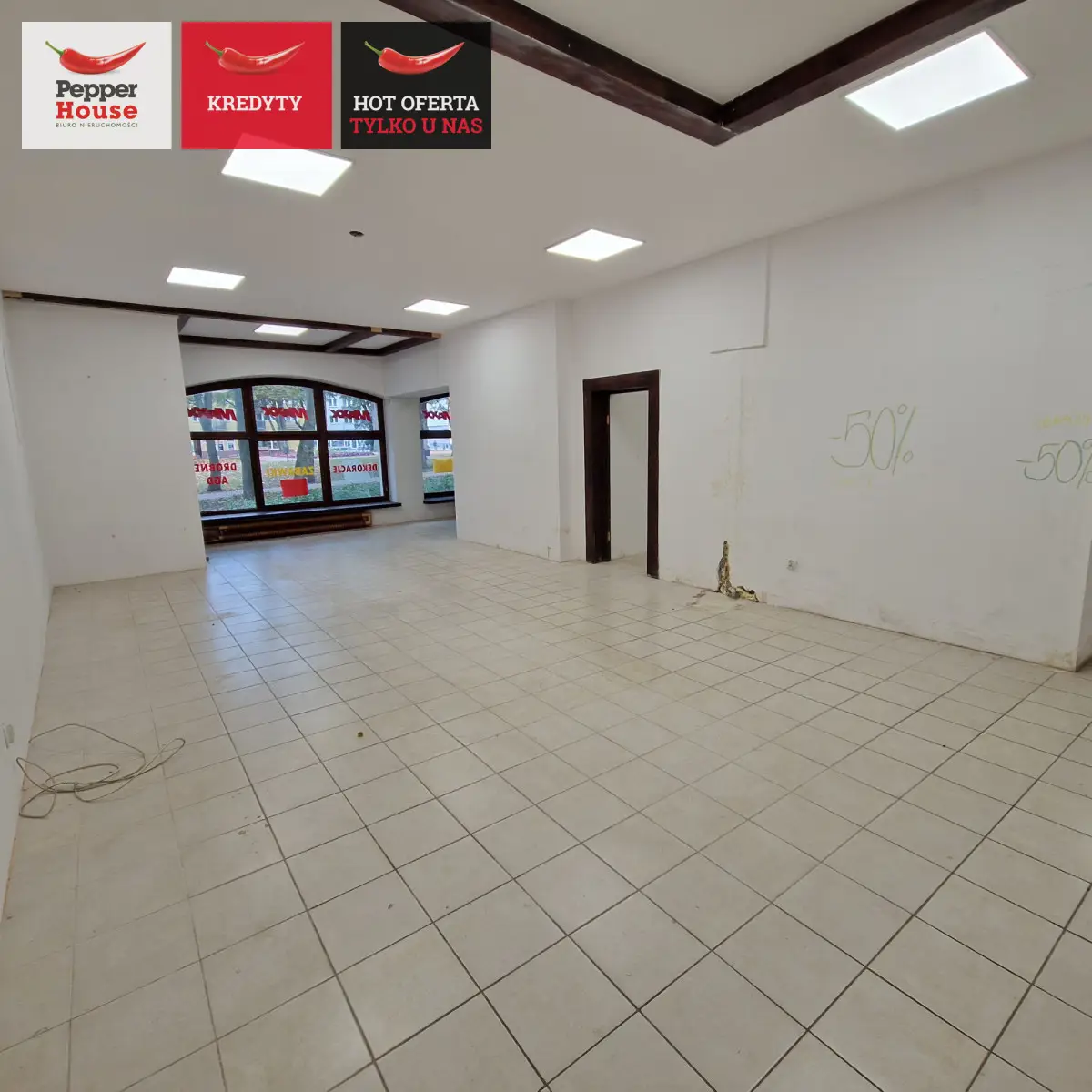 Lokal na wynajem w ścisłym centrum Lęborka