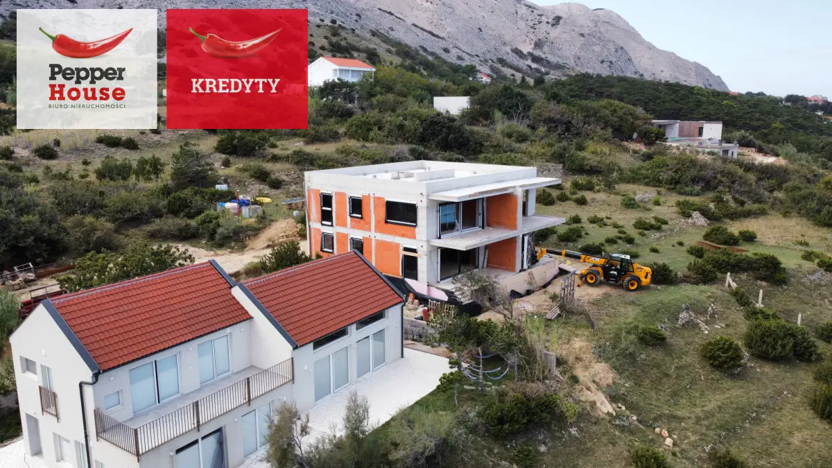 Dom nad morzem, to morze adriatyckie. Chorwacja