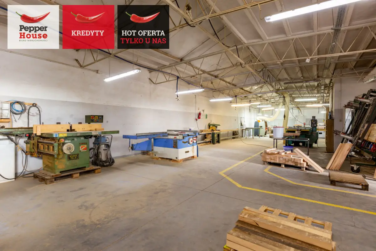 hala magazynowa z biurami na sprzedaż