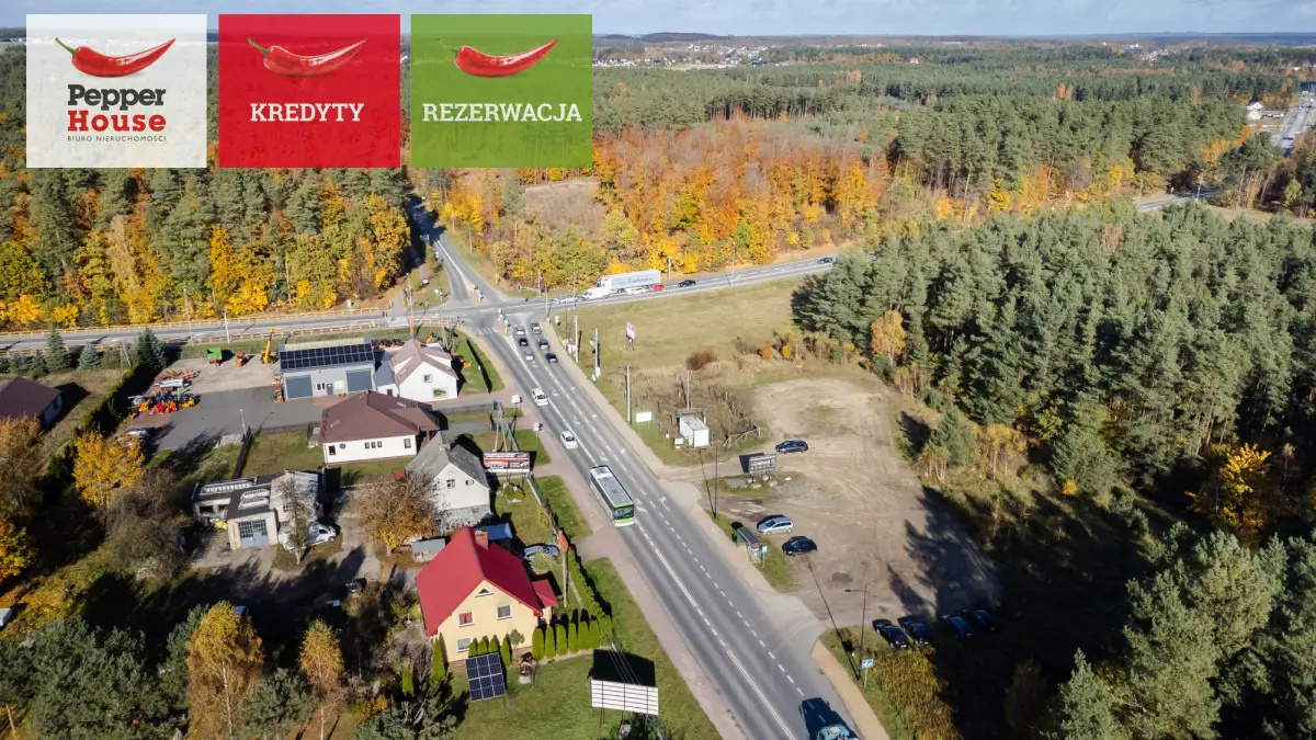 Działka usługowo-produkcyjna Luzino