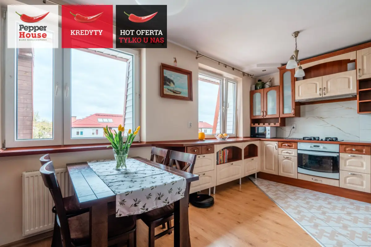 4 pokoje dwa poziomy Fikakowo Gdynia