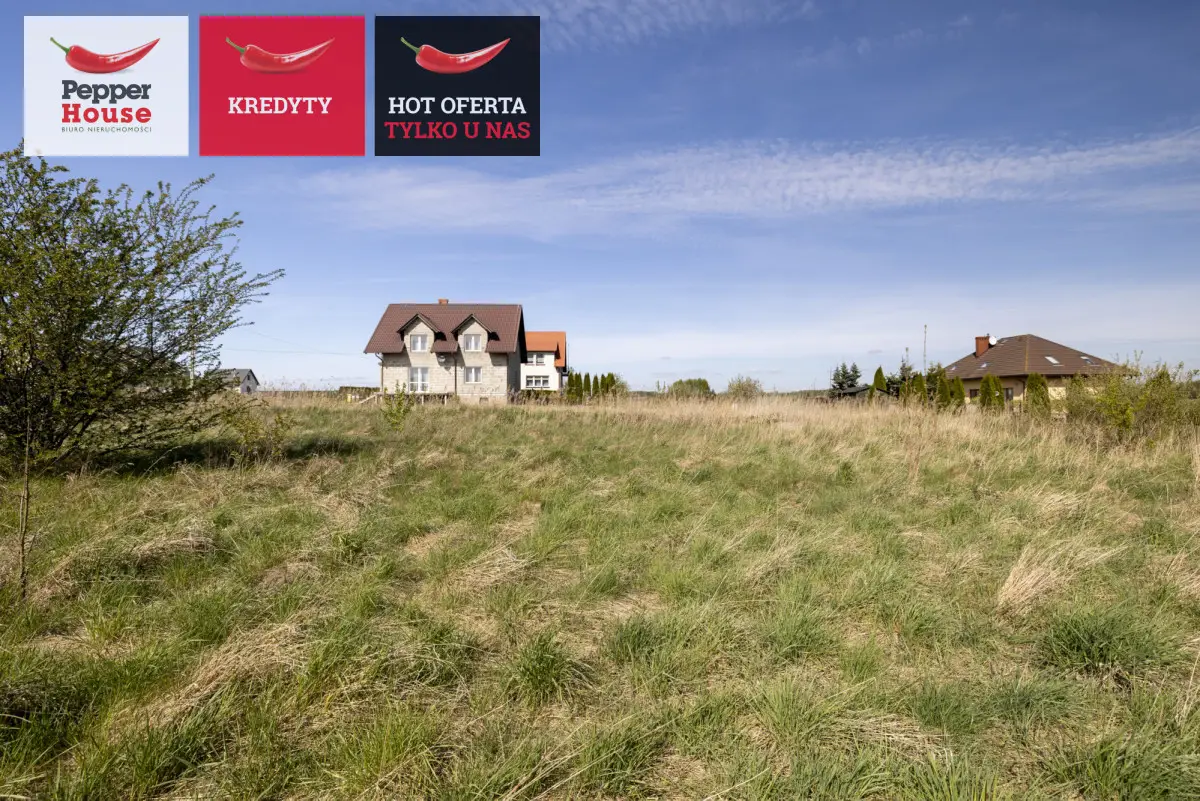 Piękna działka położona w Starej Kiszewie